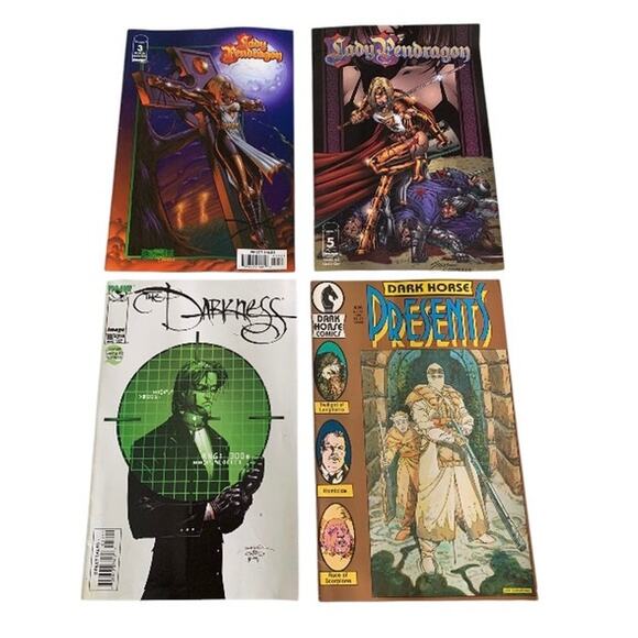 Comic Book Lot of 4 Dark Hores Presents #25 The Darkness #19 Lady Pendragon 5-3 - Picture 7 of 7